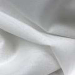 Ripiton Linen Full White Fabric