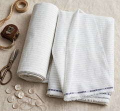 White Linen Fabric