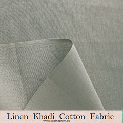 Linen Khadi Cotton Light Gray Fabric (Copy)